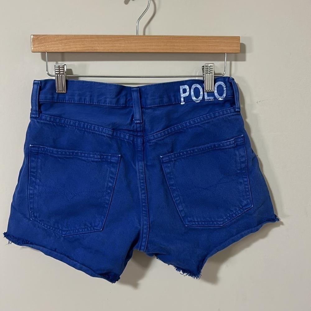 Polo Ralph Lauren Short Crosby Relaxed Denim Short Blue Sz 26